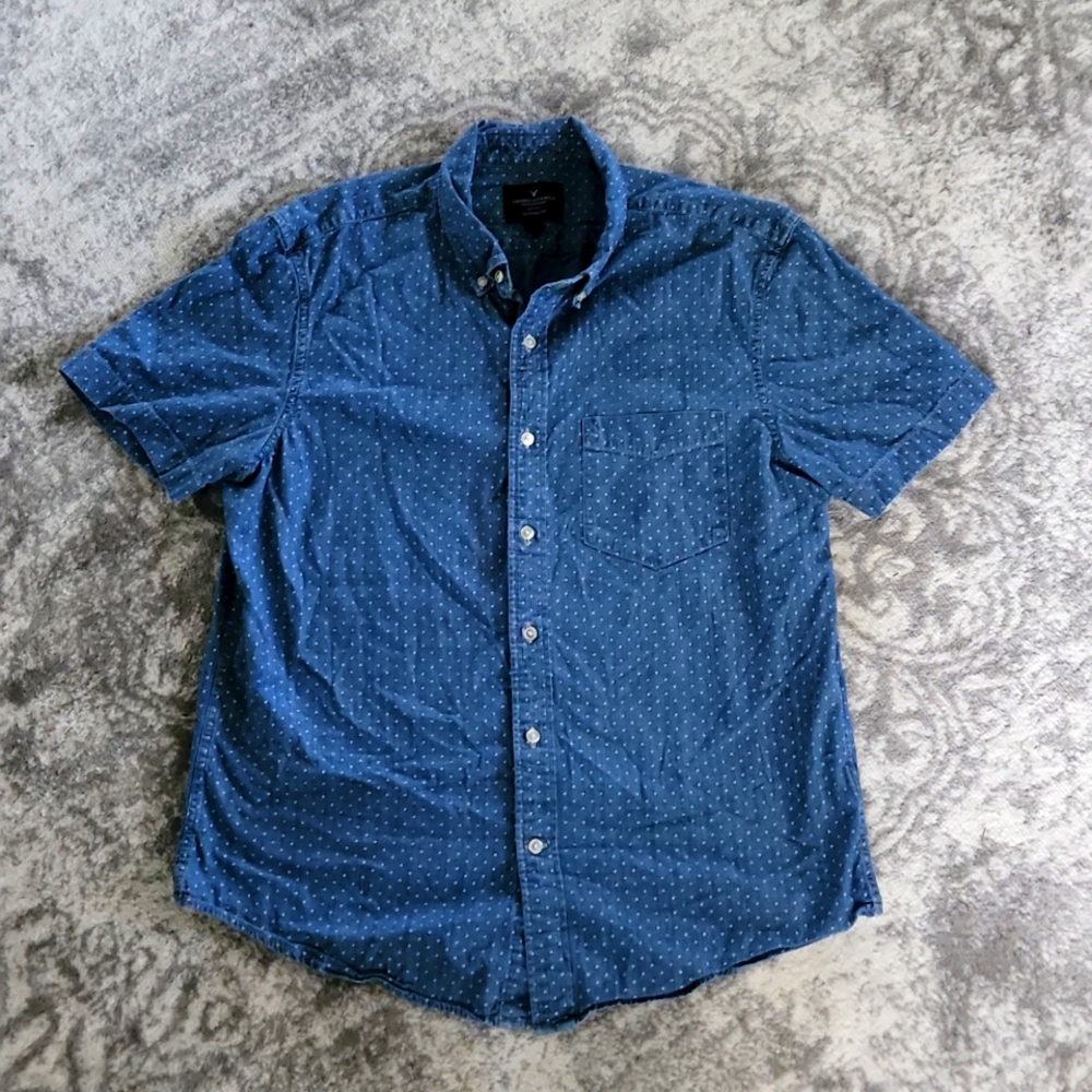 American Eagle Mens Button down Shirt